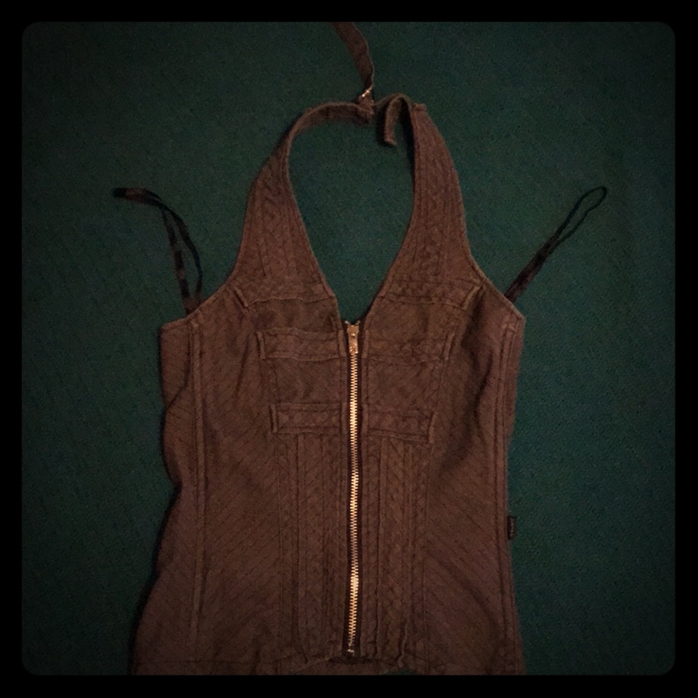 Biker, Rocker, Punk, TechnoGoth Halter Top